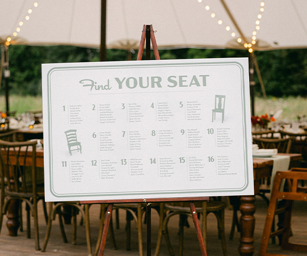 Table number for Auburn & Hunter