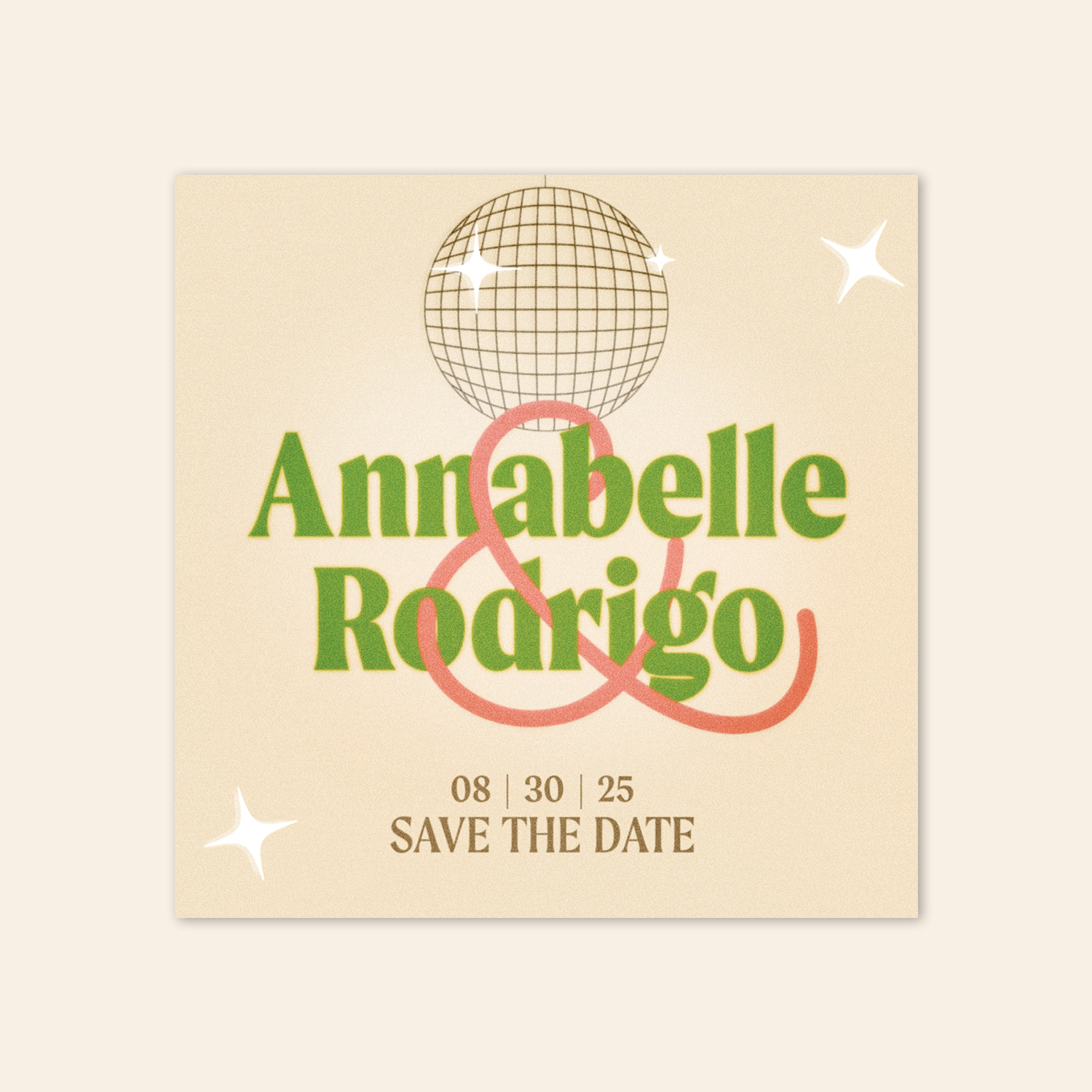 Save the Date example