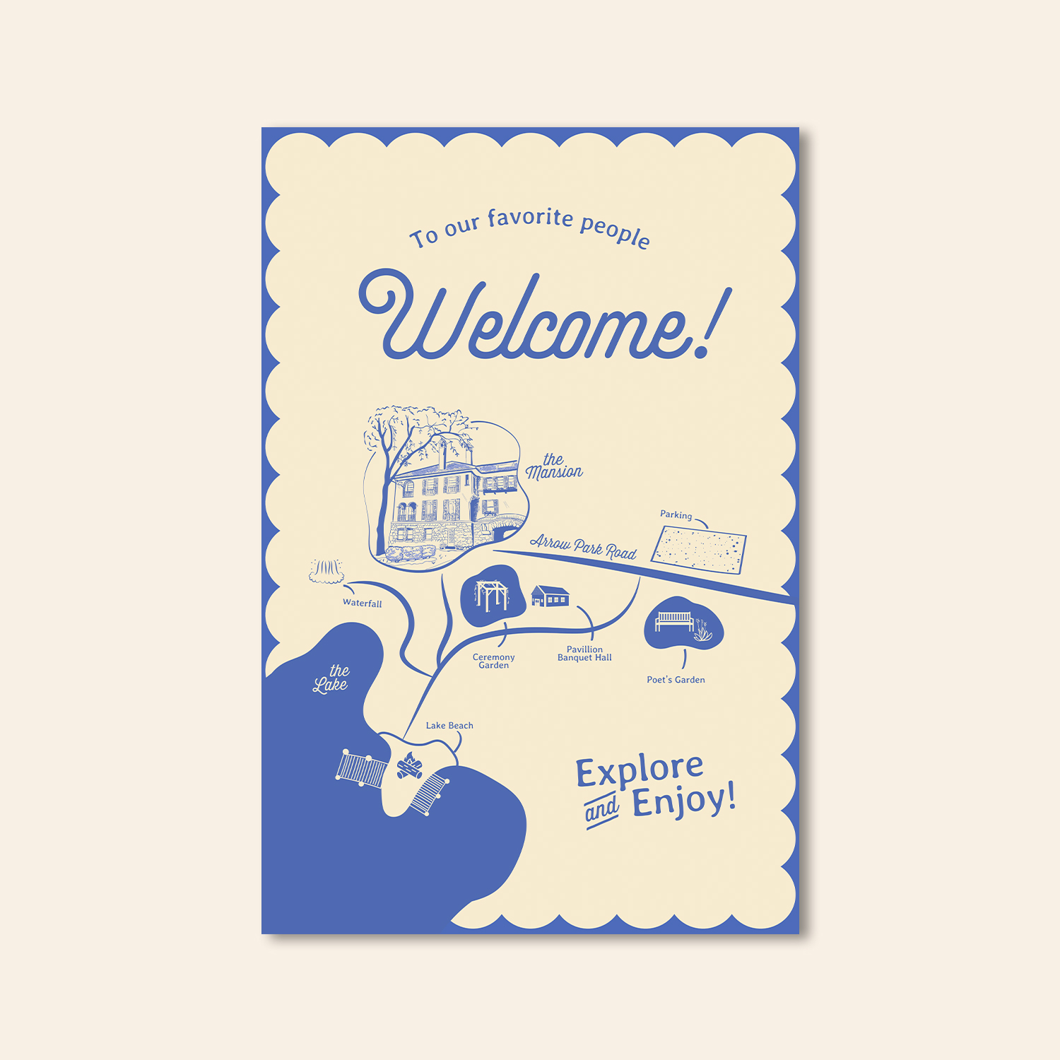Welcome Sign example
